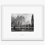Cathedral Spires and Rocks Shop_Repro_SEP The Ansel Adams Gallery Framed Standard White Wood 