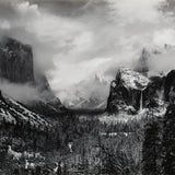 Clearing Winter Storm Original Photograph Ansel Adams 