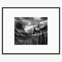 Clearing Winter Storm Shop_Medium_Print The Ansel Adams Gallery Matte Black Metal 