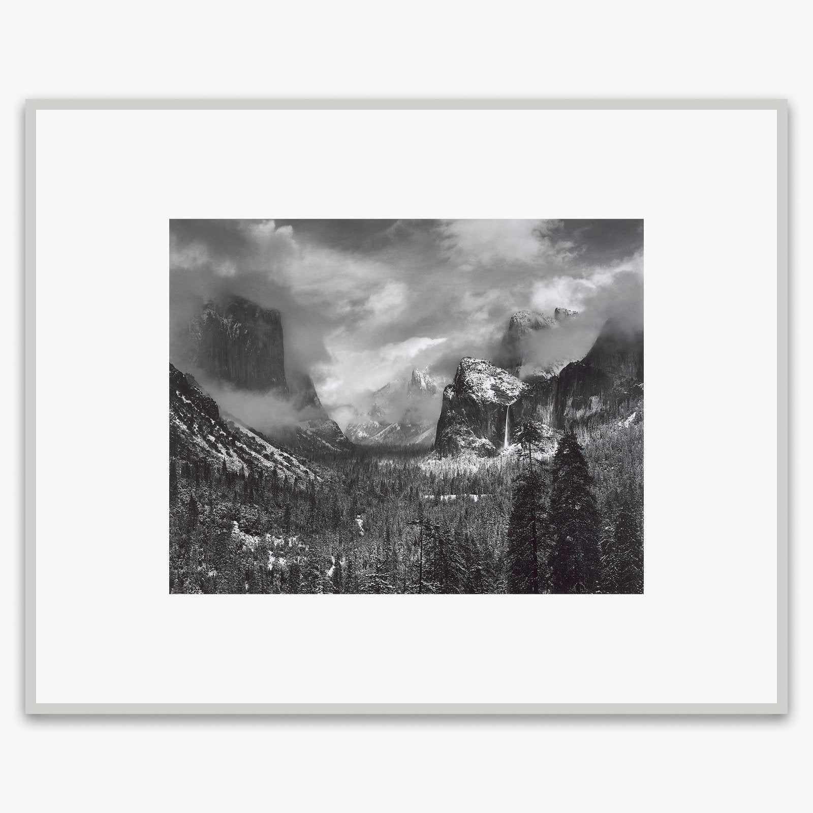 Clearing Winter Storm Shop_Repro_MR The Ansel Adams Gallery Framed Standard 16x20" German Silver Metal