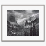 Clearing Winter Storm Shop_Repro_MR The Ansel Adams Gallery Framed Standard 24x30" Graphite Metal