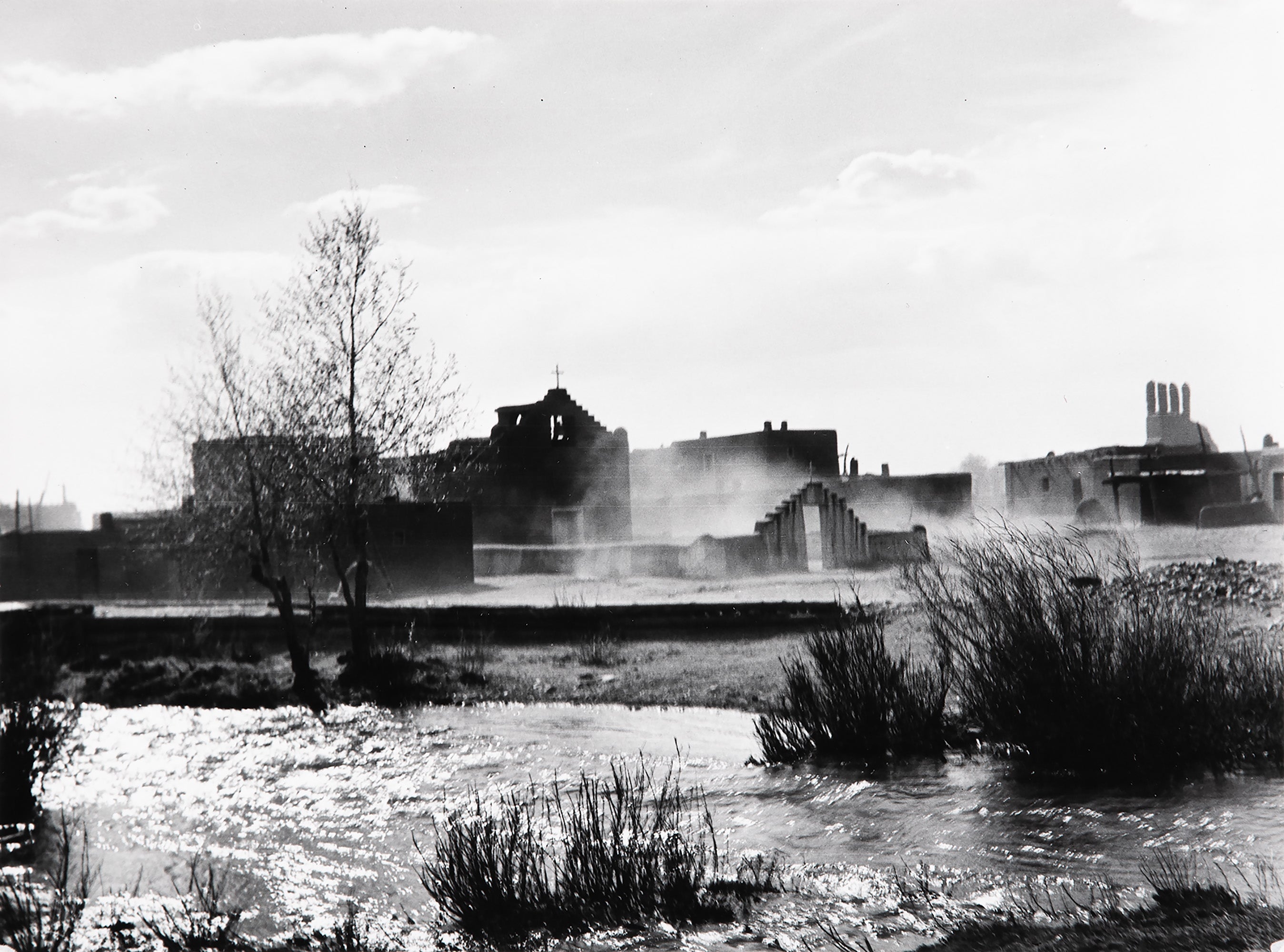 Dust Storm, Taos, New Mexico Original Photograph Ansel Adams 