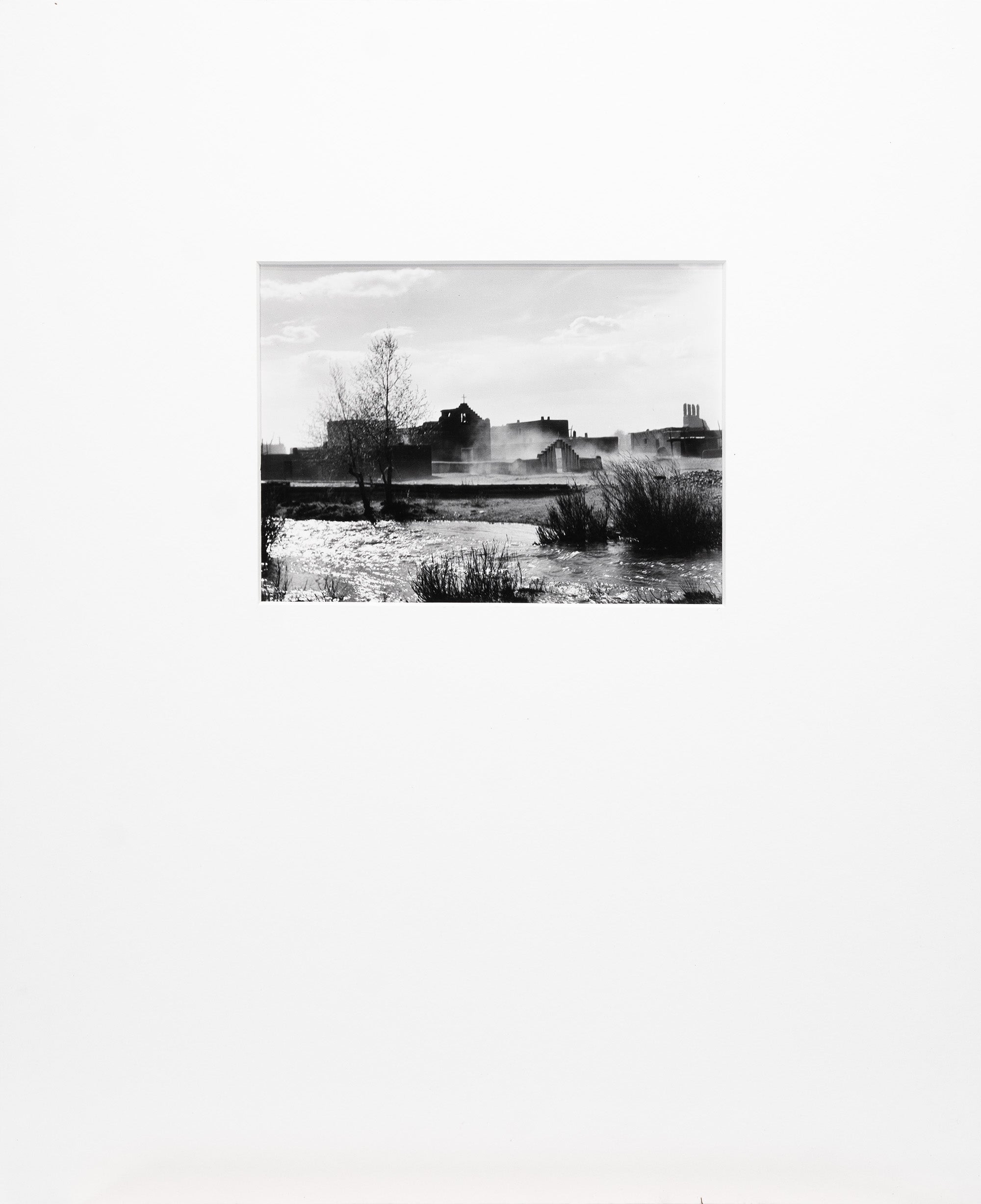 Dust Storm, Taos, New Mexico Original Photograph Ansel Adams 