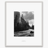 El Capitan, Merced River, Clouds Shop_Repro_SEP The Ansel Adams Gallery Framed Standard German Silver Metal 