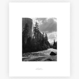 El Capitan, Merced River, Clouds Shop_Repro_SEP The Ansel Adams Gallery Unframed No Color 