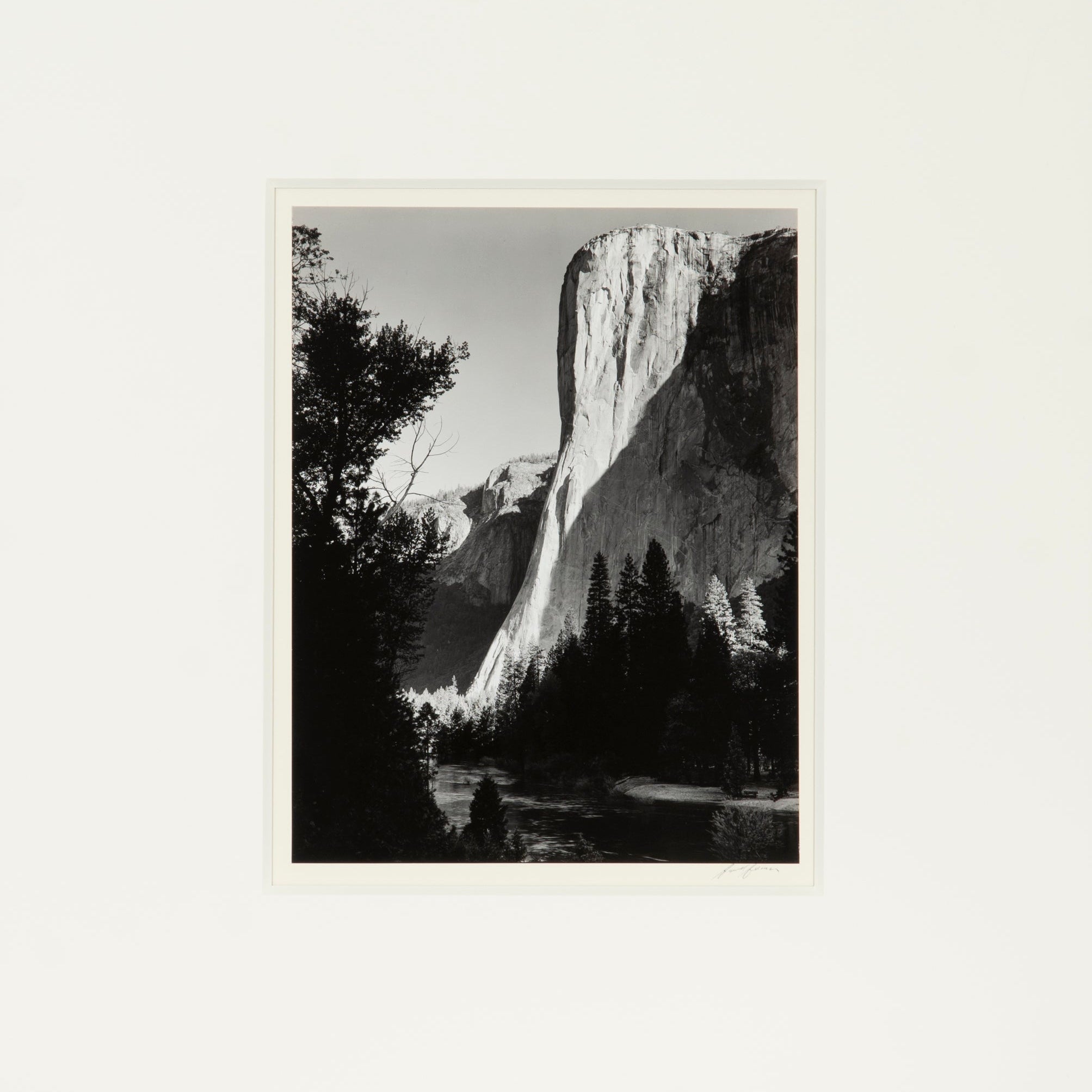El Capitan, Sunrise Original Photograph Ansel Adams 