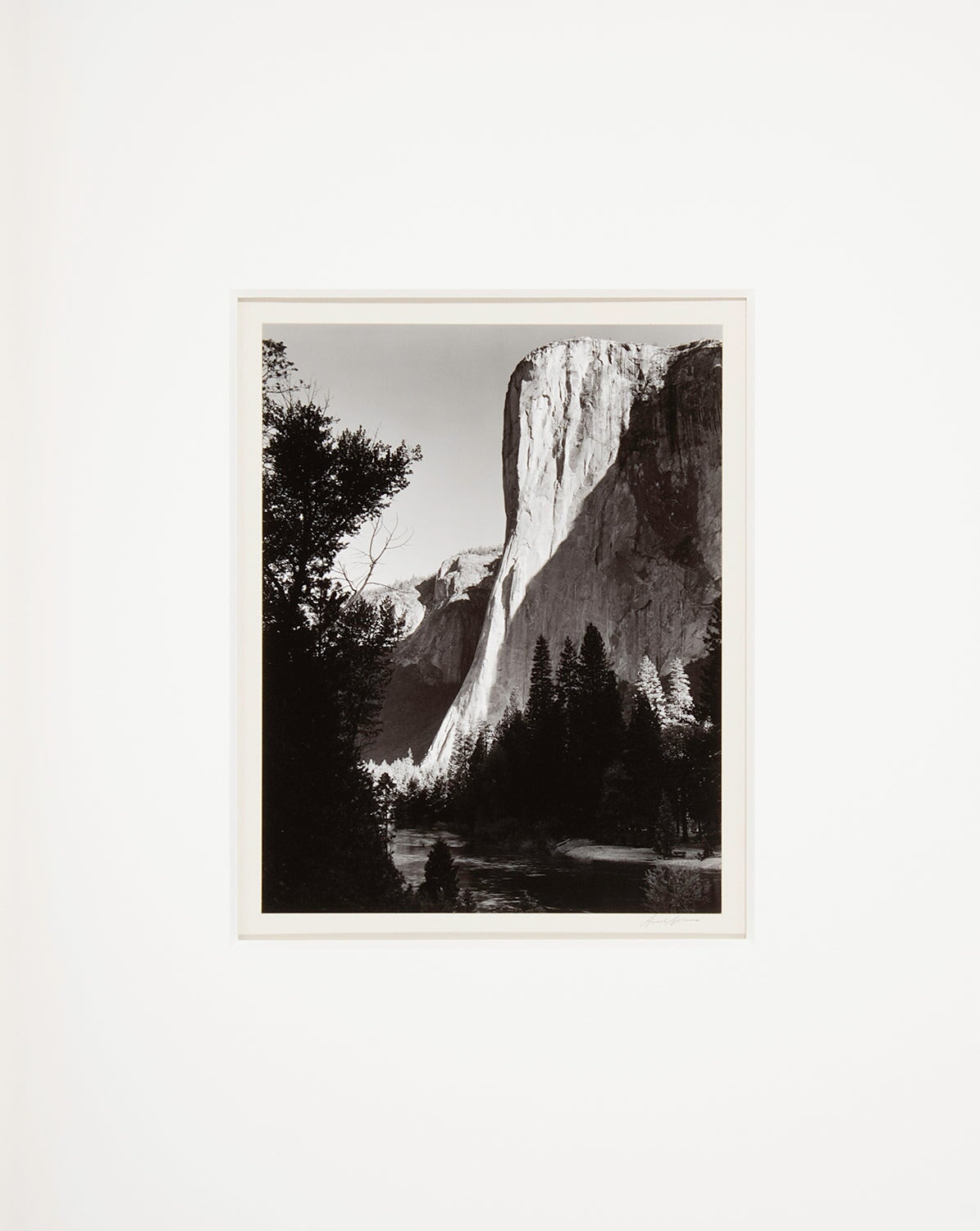 El Capitan, Sunrise Original Photograph Ansel Adams 
