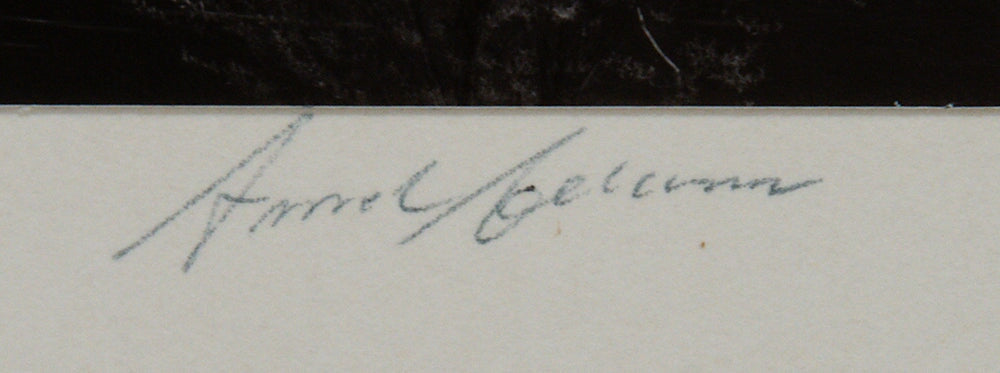 El Capitan, Sunrise Original Photograph Ansel Adams 