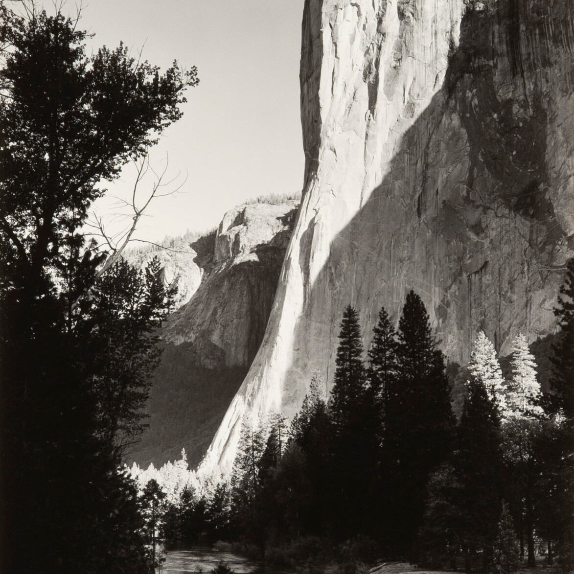 El Capitan, Sunrise Original Photograph Ansel Adams 