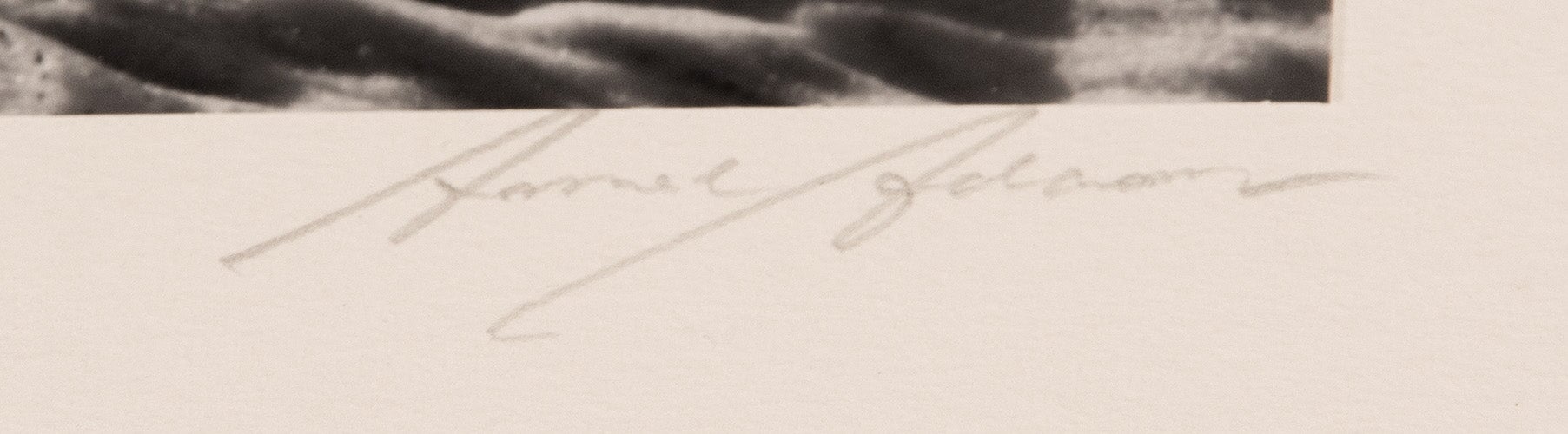 From Hurricane Hill, Olympic National Park Original Photograph Ansel Adams 