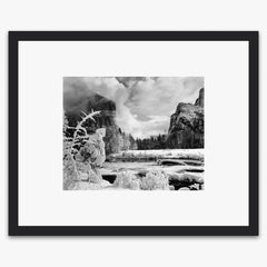 Gates of the Valley Shop_Medium_Print The Ansel Adams Gallery Black Wood 