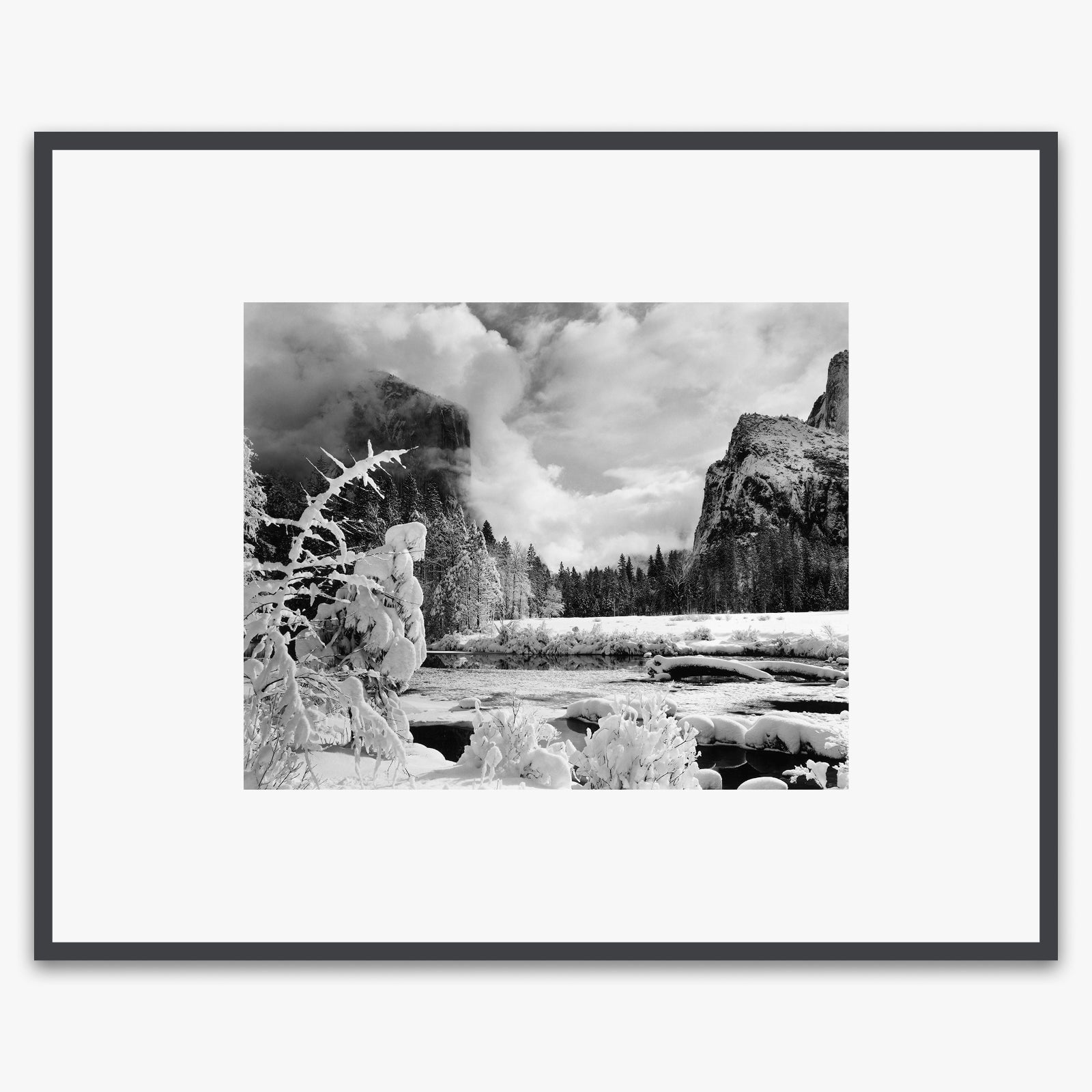 Gates of the Valley Shop_Medium_Print The Ansel Adams Gallery Contrast Gray Metal 