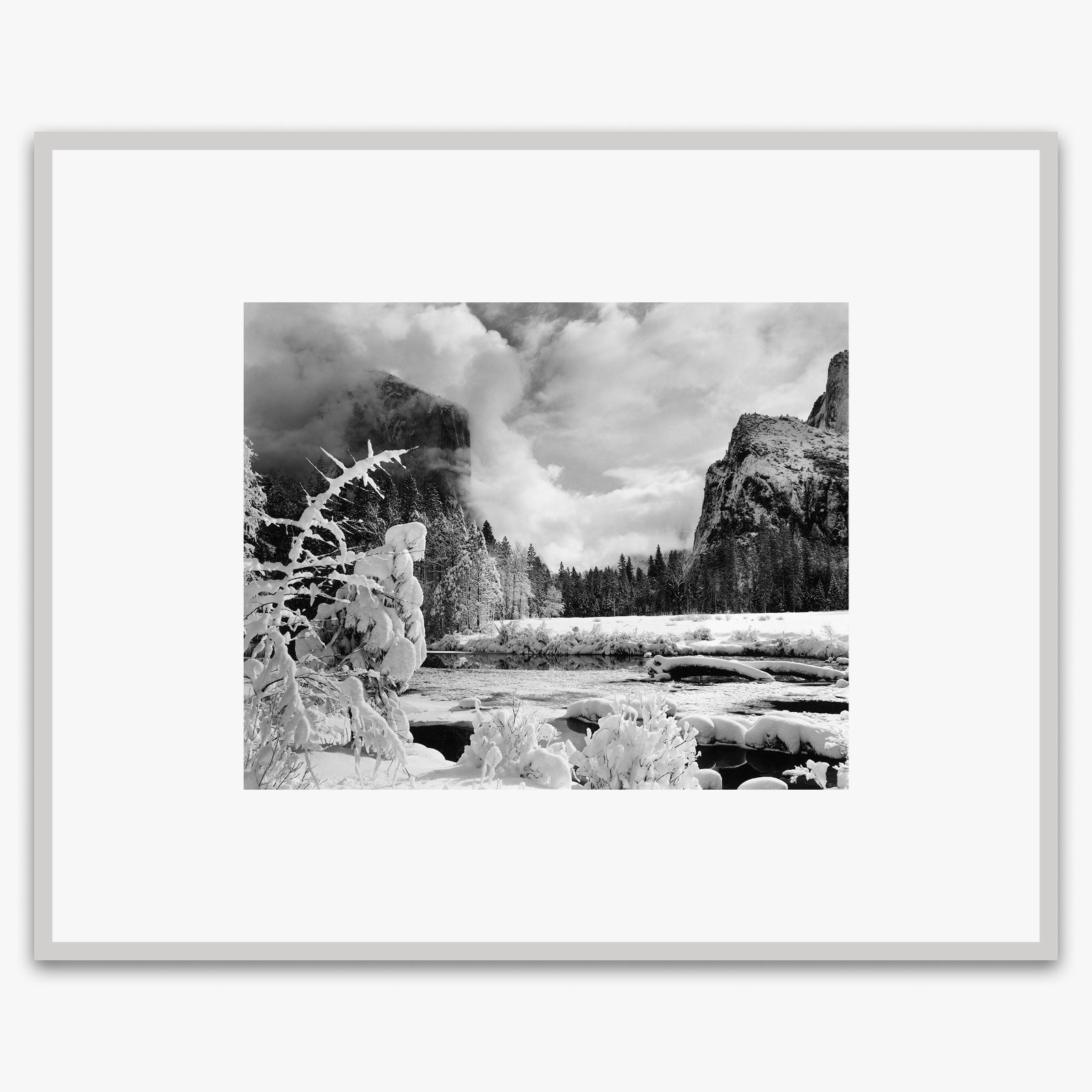 Gates of the Valley Shop_Medium_Print The Ansel Adams Gallery German Silver Metal 