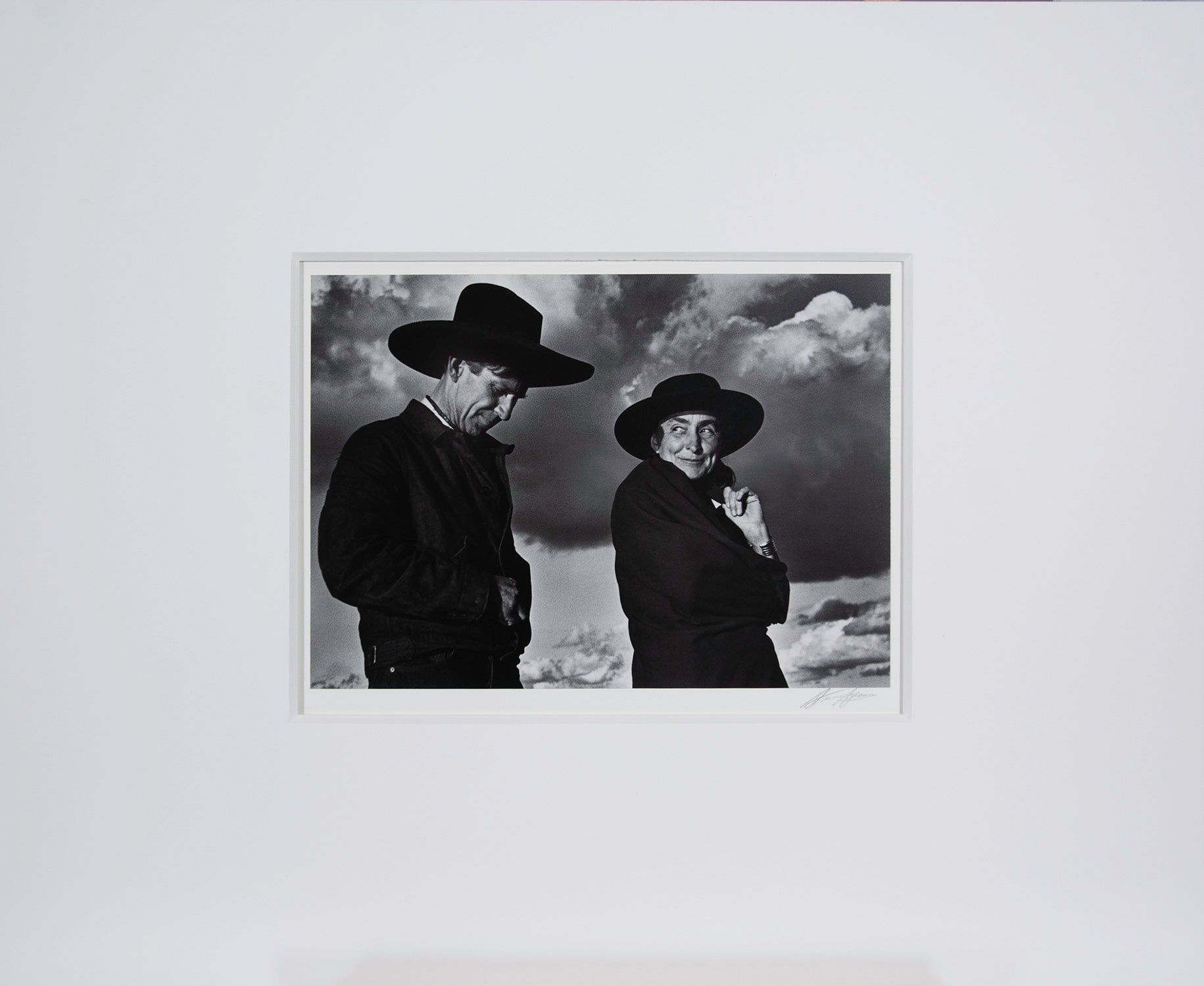 Georgia O’Keeffe and Orville Cox, Canyon de Chelly National Monument Original Photograph Ansel Adams 