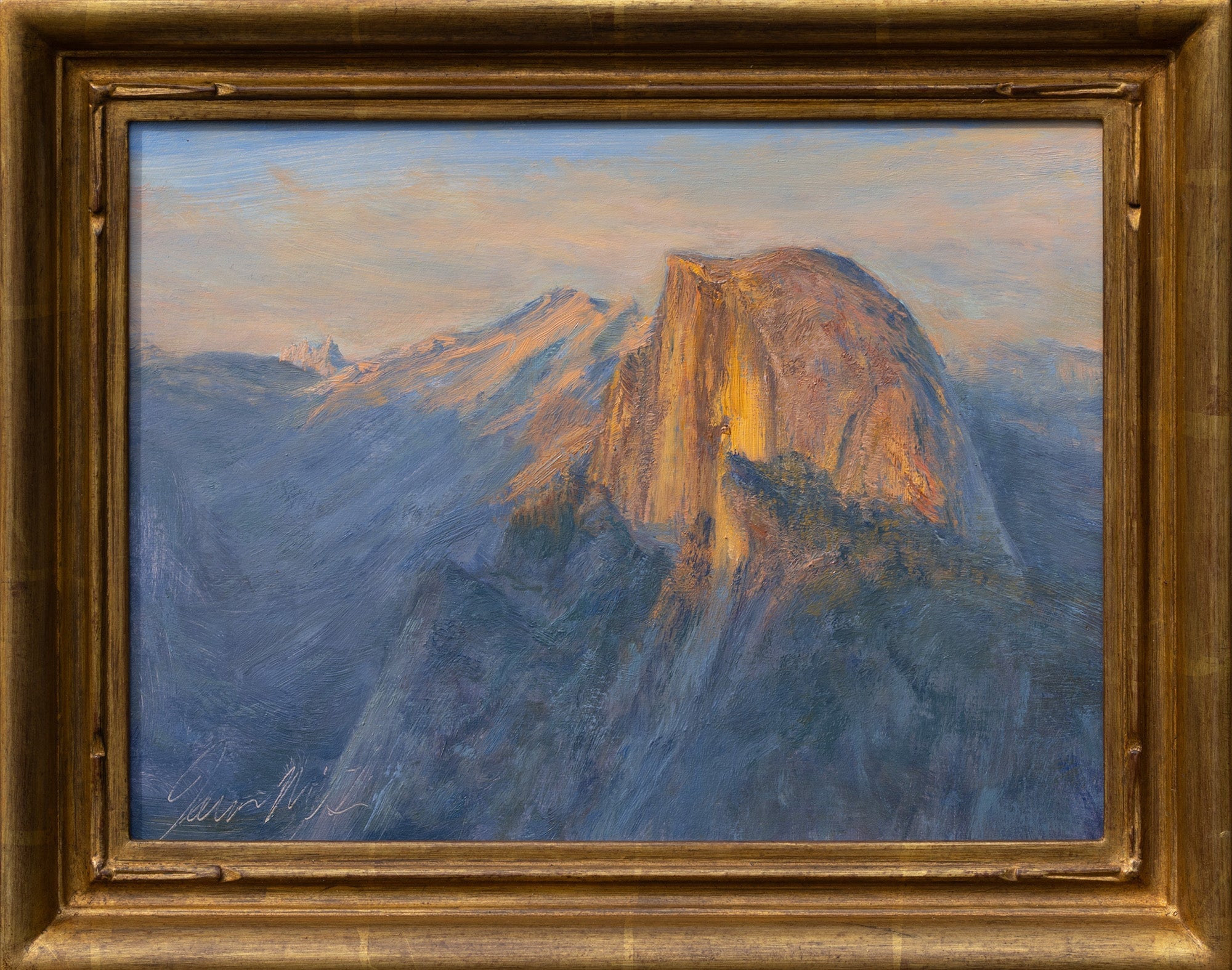 Glacier Point Sunset on Half Dome Shop_Represented_Artist James McGrew 
