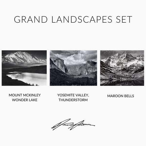 The Grand Landscape Photographs - Ansel Adams Exclusive Set – The