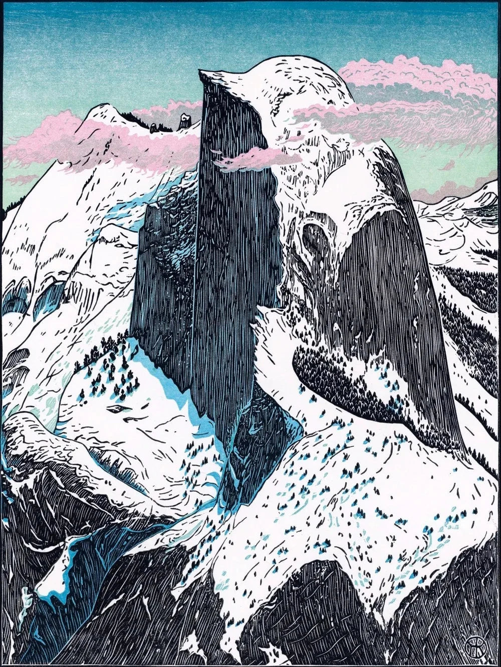 Half Dome II Shop_Represented_Artist Tom Killion 