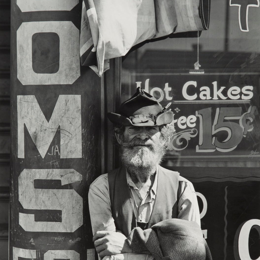 Itinerant, Merced, California Original Photograph Ansel Adams 