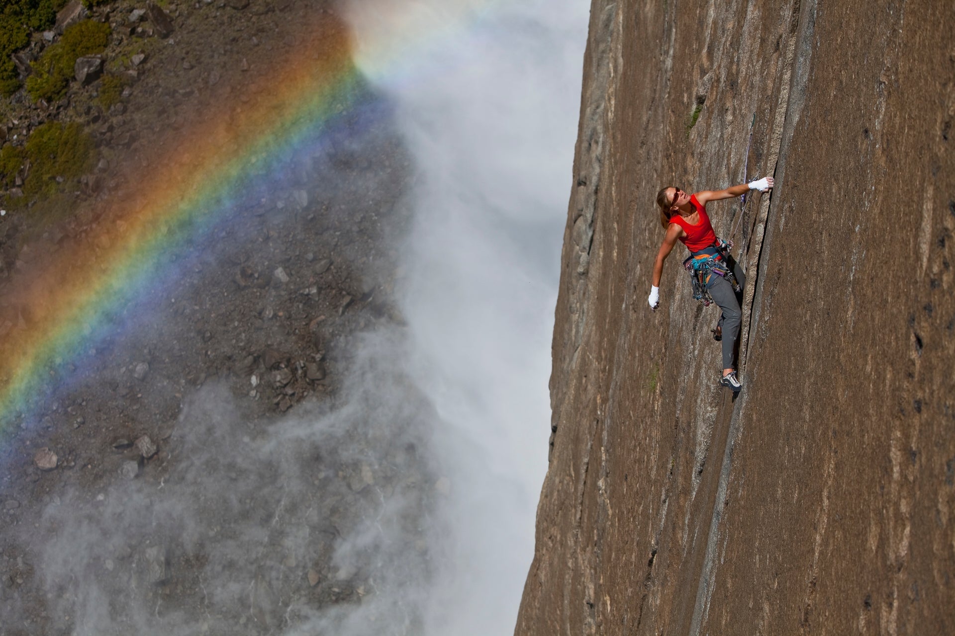 Kate Rutherford on Freestone, Yosemite Shop_Represented_Artist The Ansel Adams Gallery 
