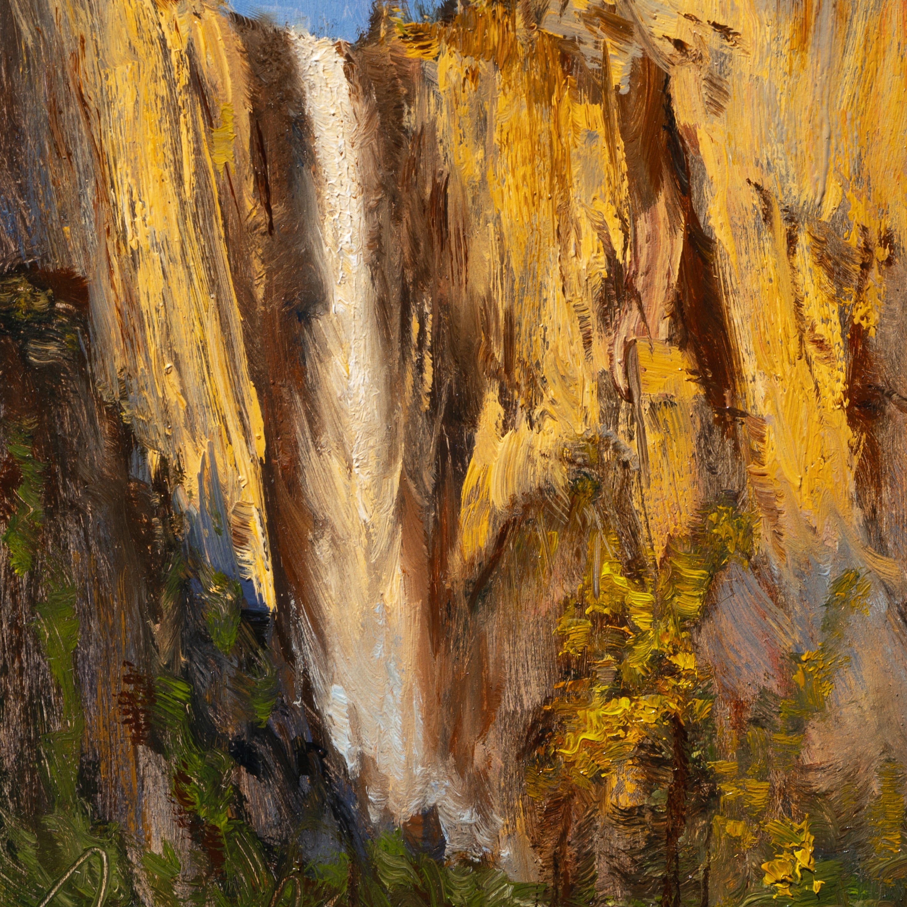 Last Light on Bridalveil Fall Shop_Represented_Artist James McGrew 