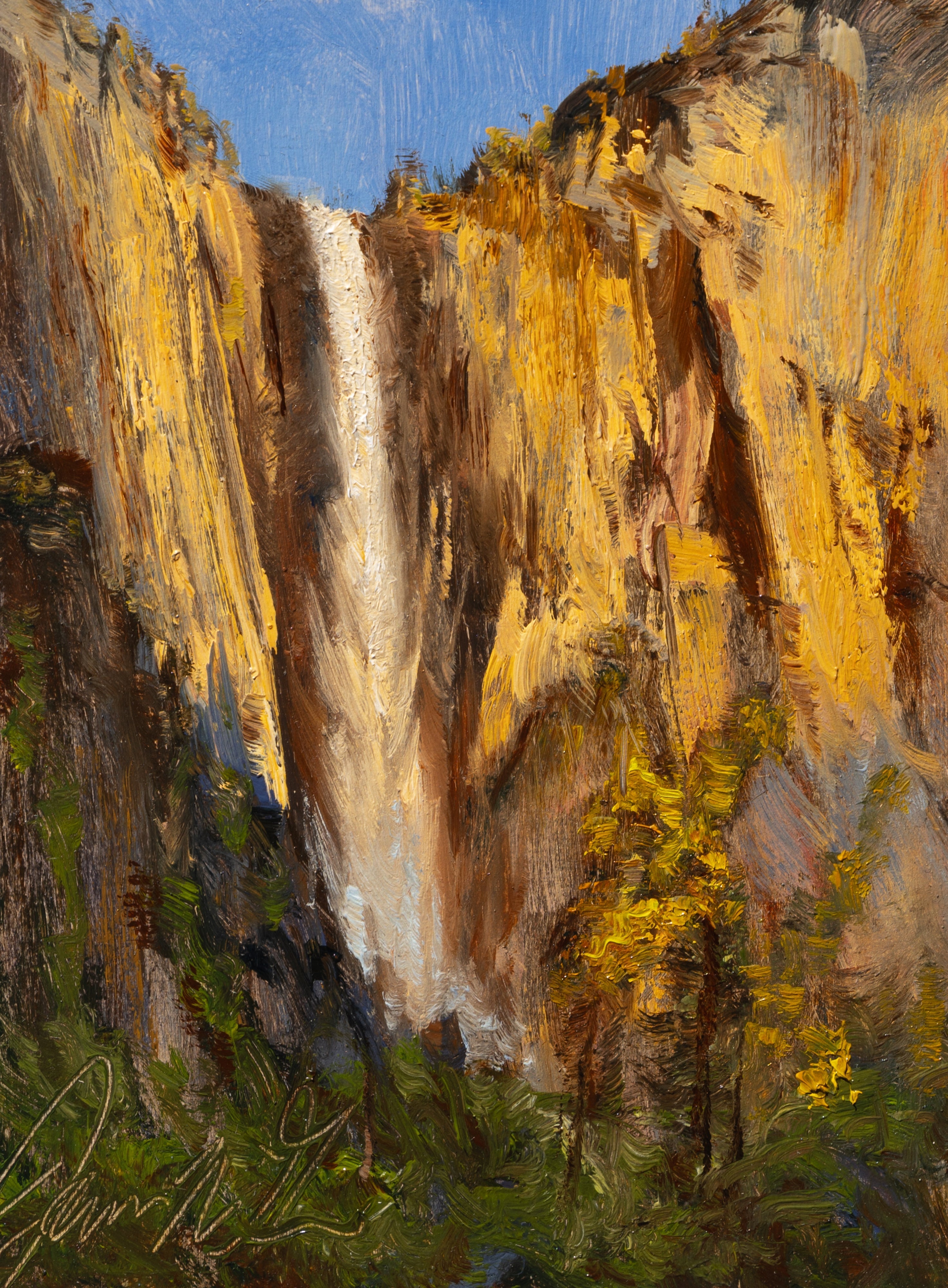 Last Light on Bridalveil Fall Shop_Represented_Artist James McGrew 