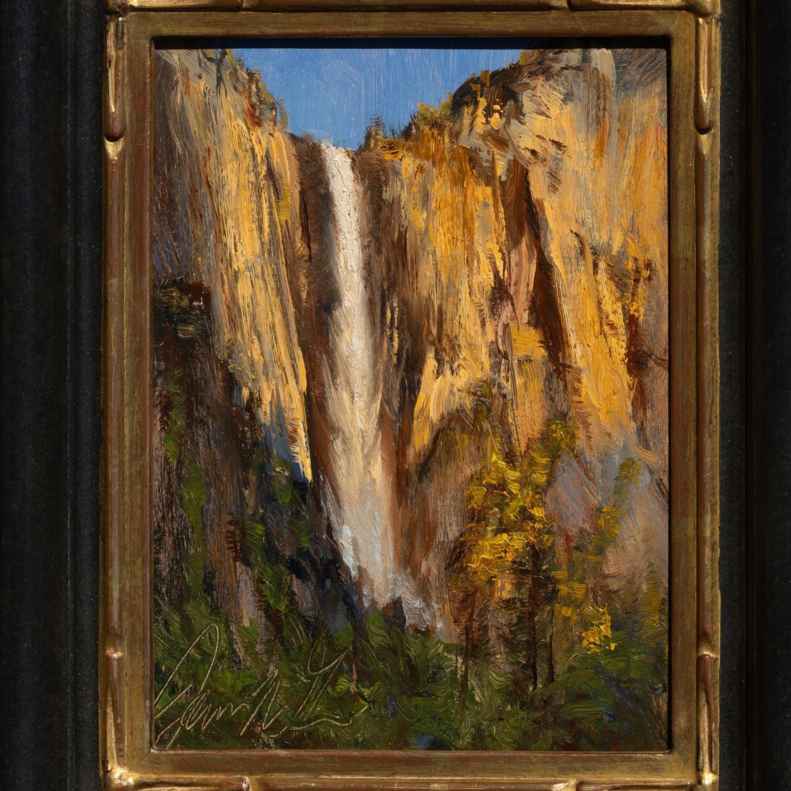 Last Light on Bridalveil Fall Shop_Represented_Artist James McGrew 