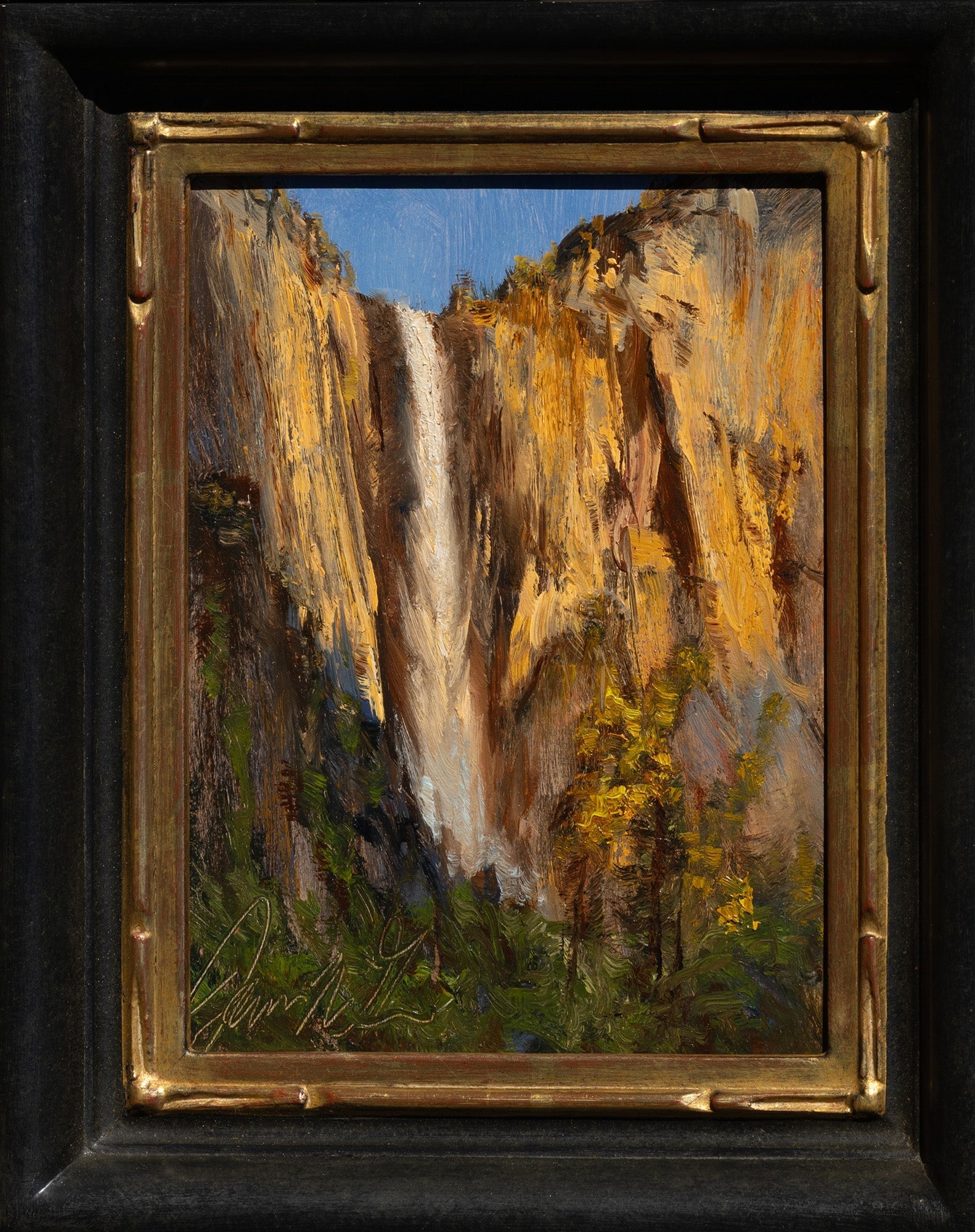 Last Light on Bridalveil Fall Shop_Represented_Artist James McGrew 