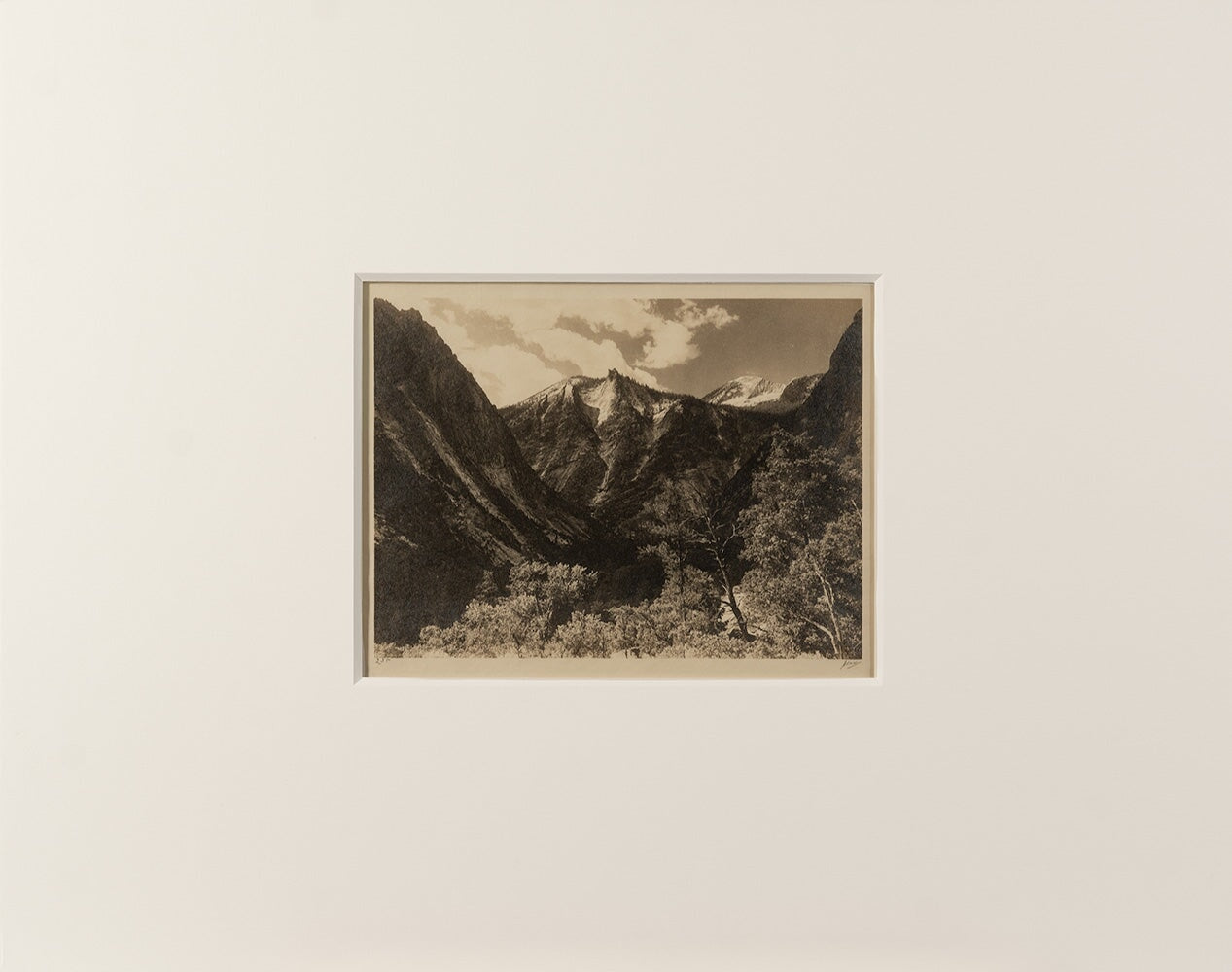 Lower Paradise Valley Original Photograph Ansel Adams 
