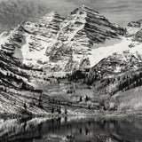 Maroon Bells, near Aspen, Colorado explore photographs The Ansel Adams Gallery 