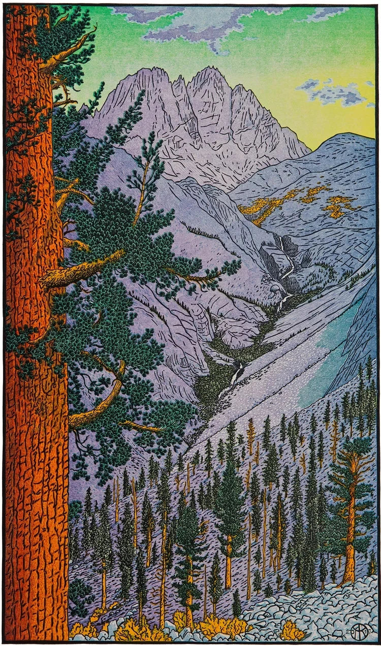 Middle Palisade Peak Shop_Represented_Artist Tom Killion 