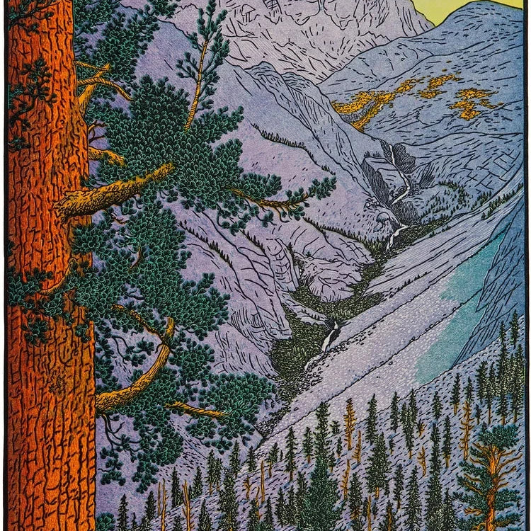 Middle Palisade Peak Shop_Represented_Artist Tom Killion 