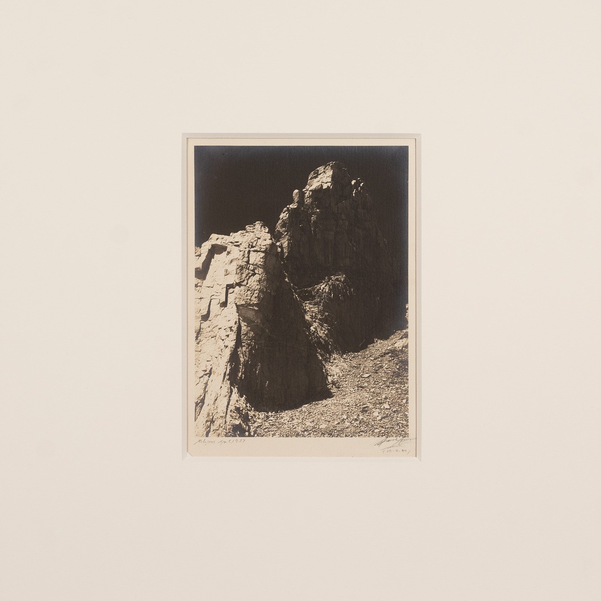 Milestone Mountain Original Photograph Ansel Adams 