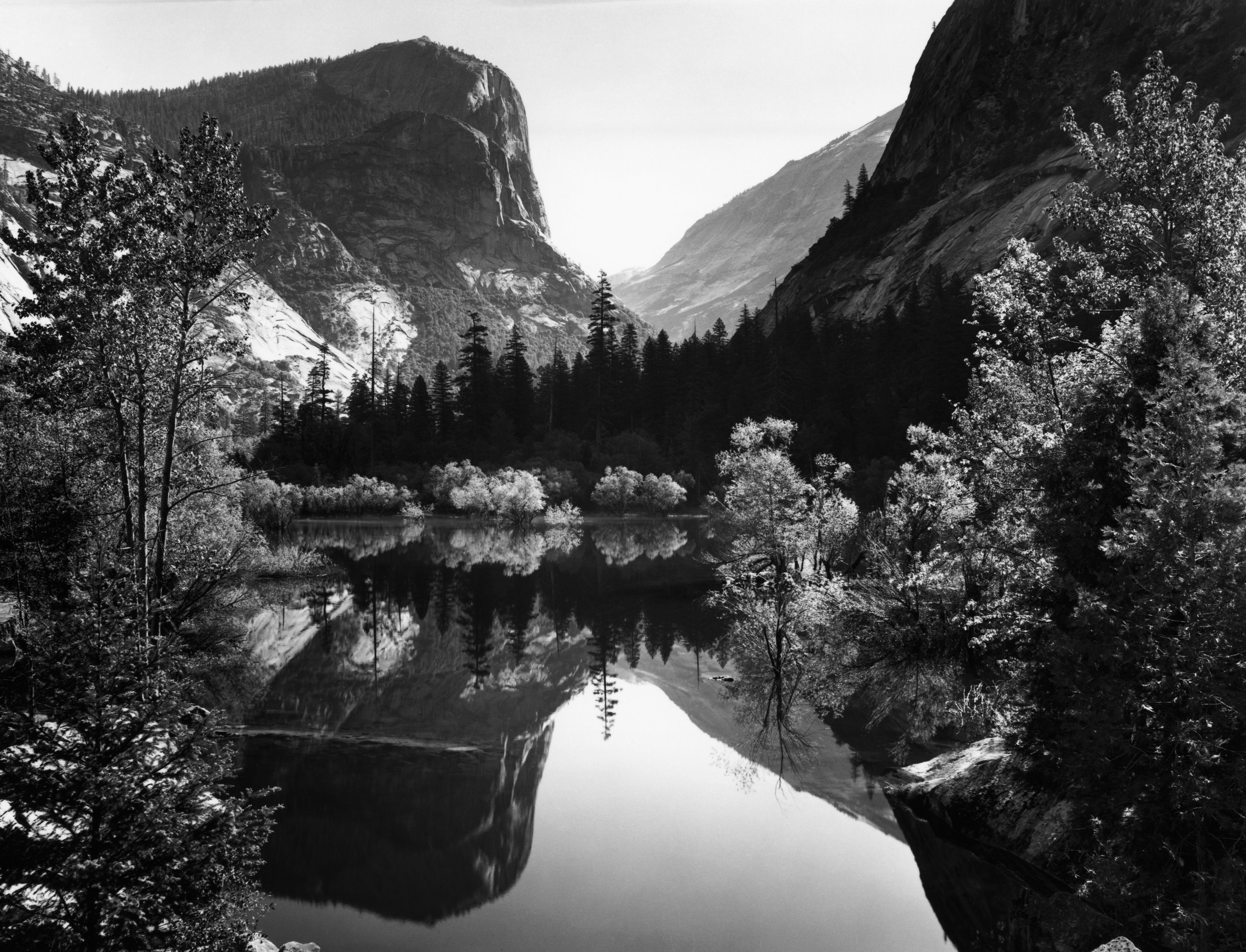 Mirror Lake and Mt. Watkins Shop_Medium_Print The Ansel Adams Gallery 