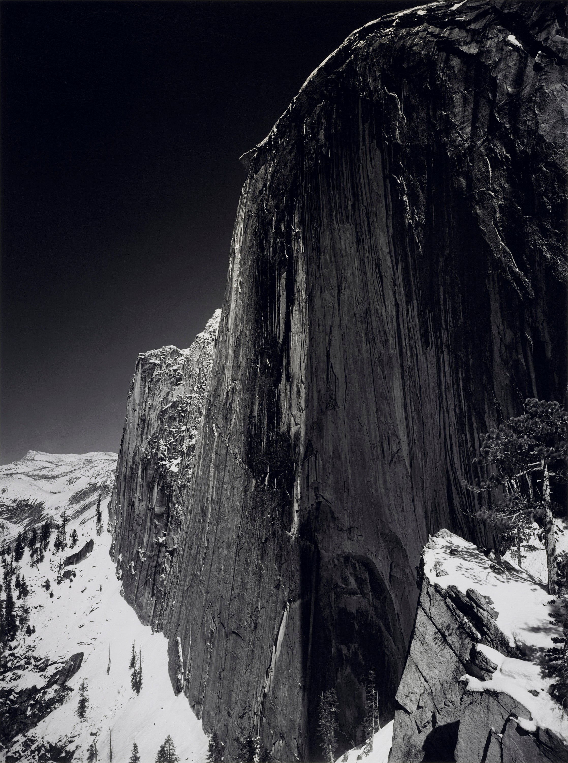Monolithic Code Monolith The Face of Half Dome Replica Print by Ansel Adams – The Ansel ...