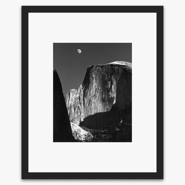 Moon and Half Dome by Ansel Adams, Medium Print – The Ansel Adams