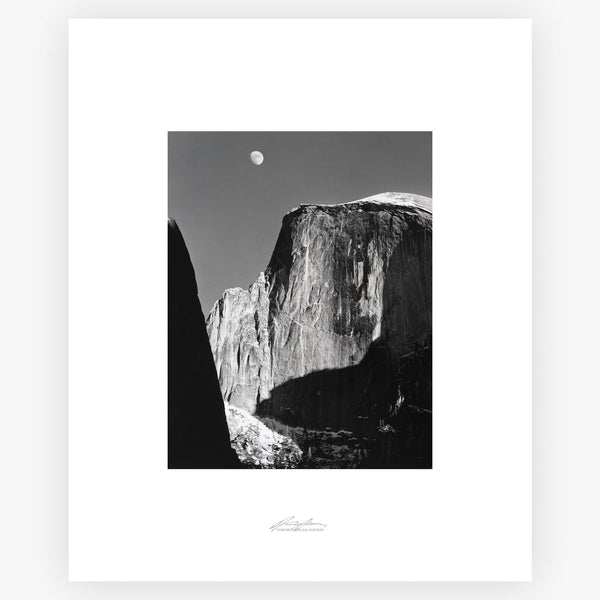 額装品/Moon and Half Dome/エンボスマーク/アンセルアダムス moon-and-half-dome-