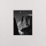 Moon and Half Dome - Signed Special Edition Photograph Signed_SEP Ansel Adams 