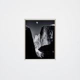 Moon and Half Dome - Signed Special Edition Photograph Signed_SEP Ansel Adams 