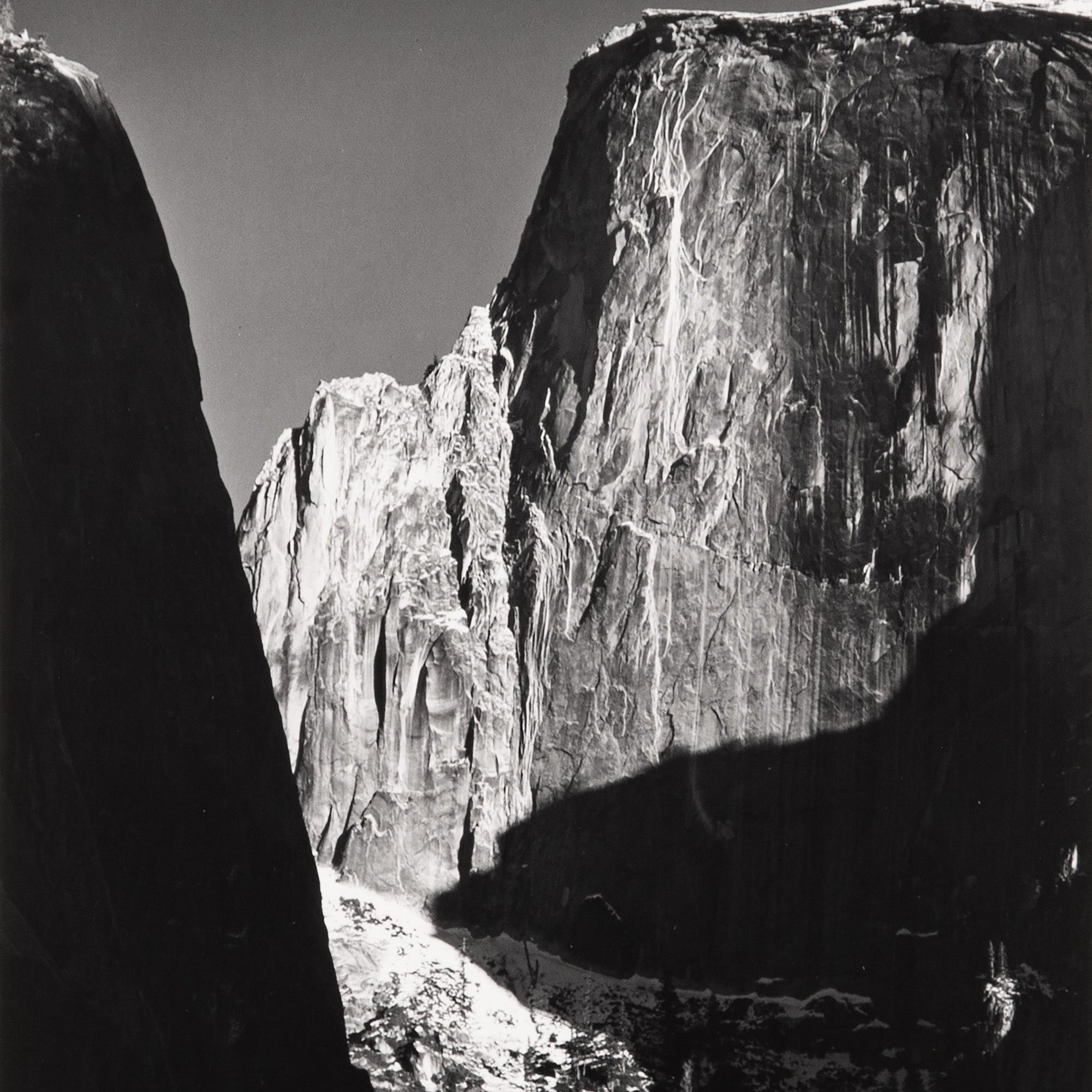 Moon and Half Dome - Signed Special Edition Photograph Signed_SEP Ansel Adams 
