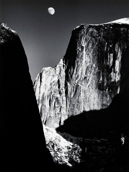 額装品/Moon and Half Dome/エンボスマーク/アンセルアダムス Moon and Half Dome by Ansel Adams – The Ansel Adams Gallery