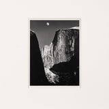 Moon and Half Dome - Signed Special Edition Photograph Signed_SEP Ansel Adams 