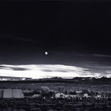 Moonrise Hernandez, New Mexico Original Photograph Ansel Adams 
