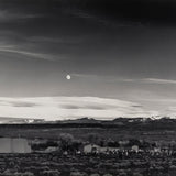 Moonrise Hernandez, New Mexico Original Photograph Ansel Adams 