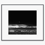 Moonrise, Hernandez Shop: Poster Ansel Adams Overmatted & Framed Poster Contrast Gray Metal 
