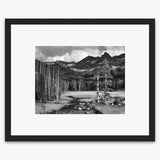 Mount Ansel Adams, Lyell Fork of the Merced River Shop_Medium_Print The Ansel Adams Gallery Black Wood 
