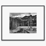 Mount Ansel Adams, Lyell Fork of the Merced River Shop_Medium_Print The Ansel Adams Gallery Contrast Gray Metal 
