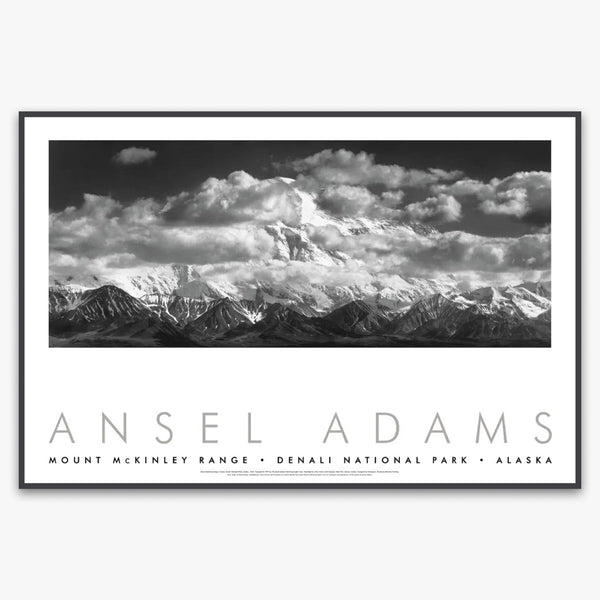 額装品/Mt. McKinley Range /アンセル アダムス/ADAMS mt-mckinley-clouds-shop-poster