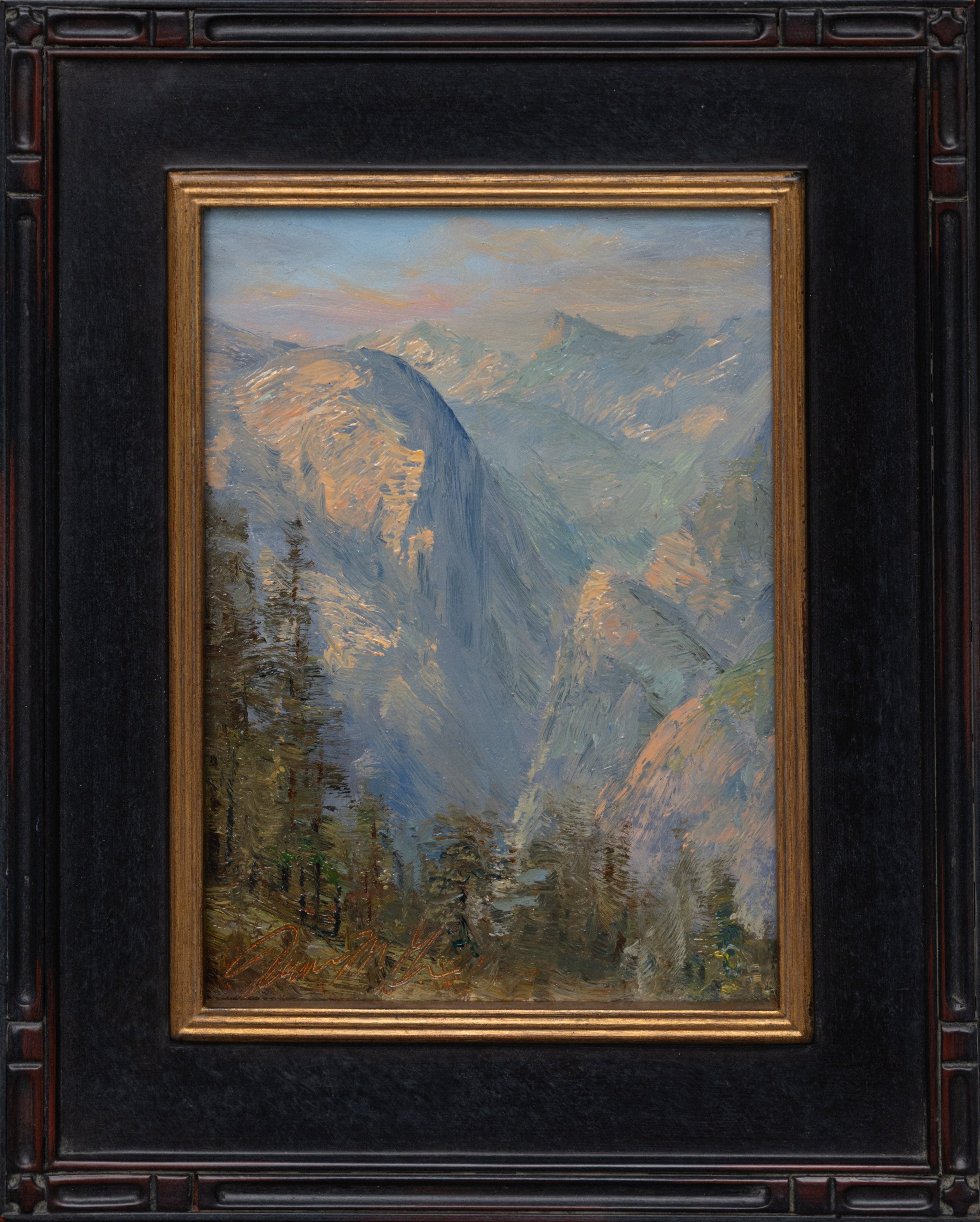 Mt Watkins, Soft Evening Light Shop_Represented_Artist James McGrew 