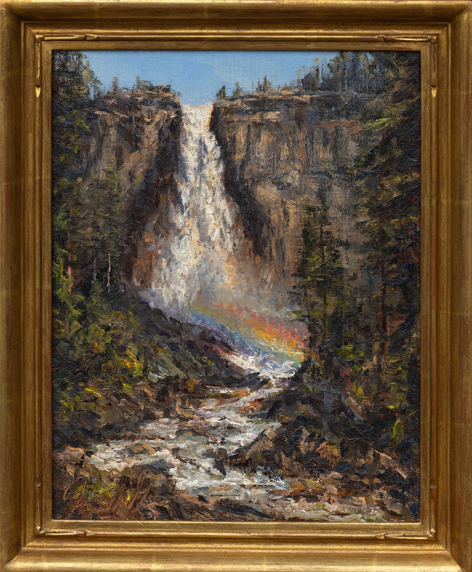 Nevada Fall and Rainbow Shop_Represented_Artist James McGrew 