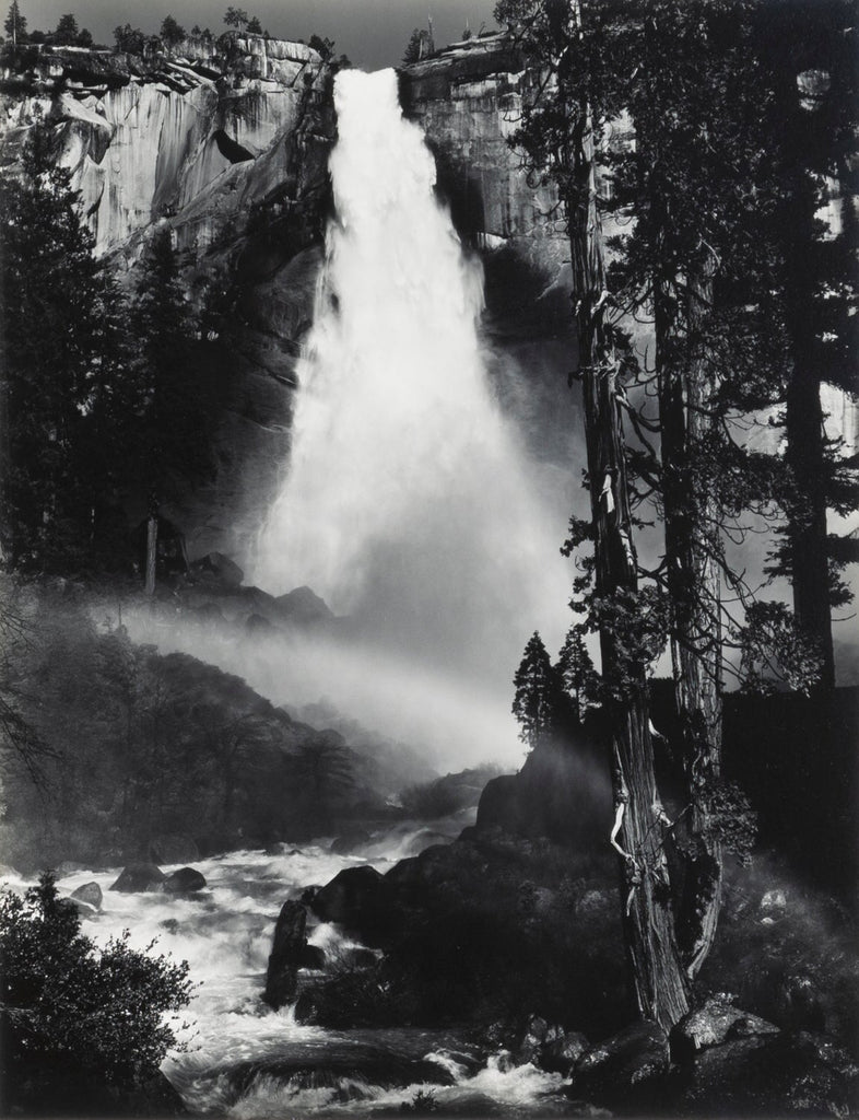 Nevada Fall, Rainbow, Yosemite